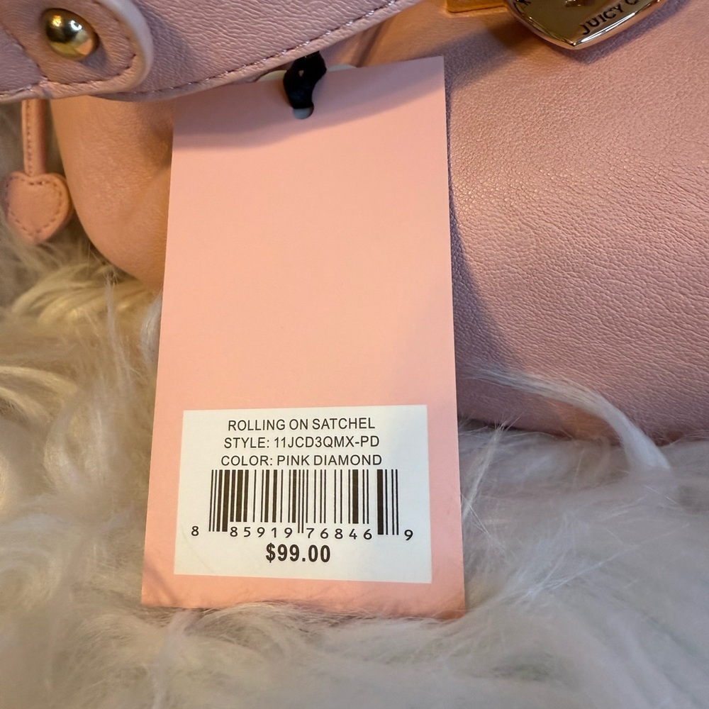 Juicy Couture 💗 Pink Rolling On Bag + Disney Aristocats Eye Shadow Palette +Clip - Picture 2 of 7